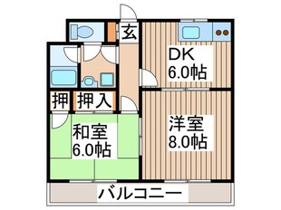 ミルキ－ウェイつきみ野の物件間取画像